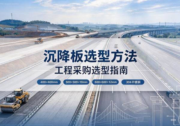 晋城沉降板选择方法